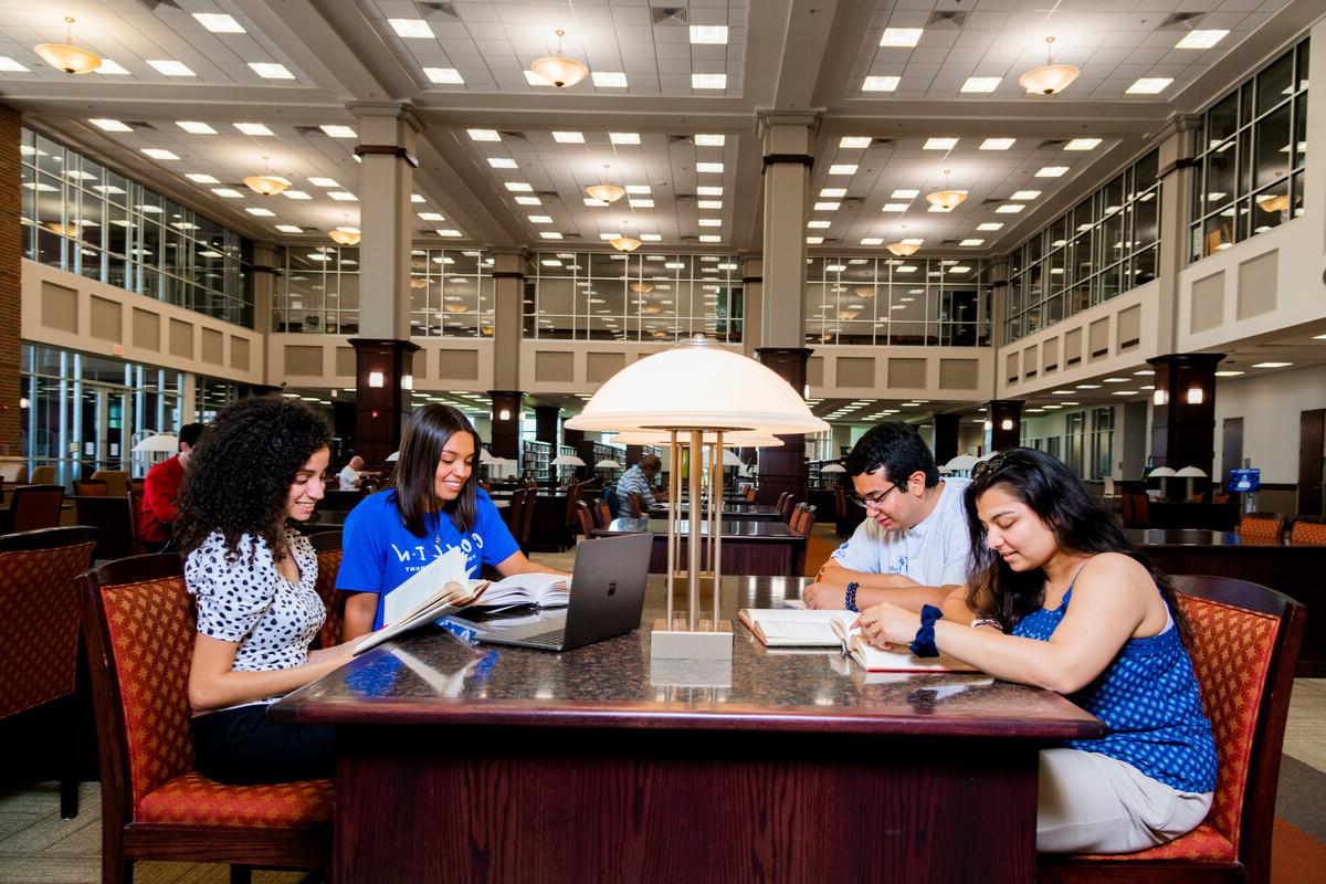 Students Studying